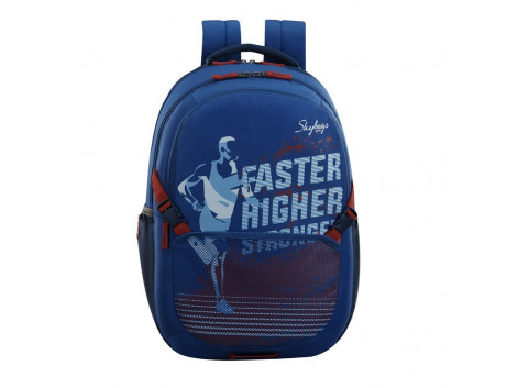 SKYBAGS ASTRO PLUS 07 BLUE 34L ATHLETIC THEME SCHOOL BACKPACK