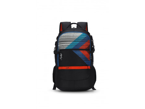 Skybags Herios Plus 01 30 L Black Backpack