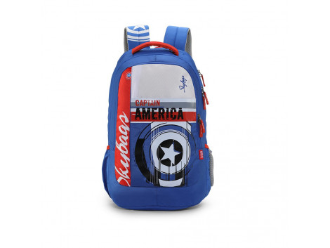 Skybags Marvel Extra 01 Blue Backpack