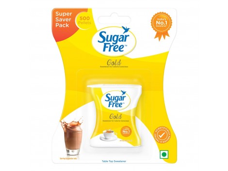 Sugar Free Gold Low Calorie Sweetener, 500 Pellets