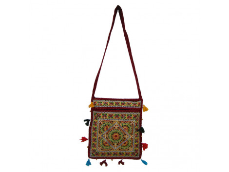 The Living Craft KALAMKARI WOMEN's SLING BAG Multicolor TLCBG0218