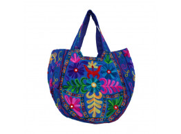 The Living Craft Ethnic Kutch Women's BAG with RABARI Embroidery Multicolor TLCBG0314
