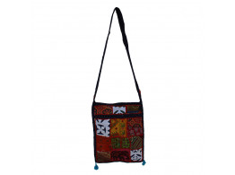 The Living Craft MIX PATCHWORK WOMEN's SLING BAG Multicolor TLCBG0234
