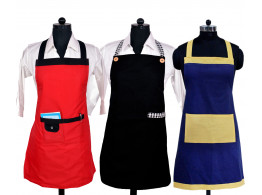 Branded New Design Waterproof Apron Combo pack of 3