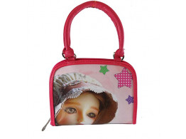 Brown Leaf Women Regular Series Handbag wallet clutch for women Girls Ladies pink