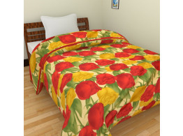 KRISHNA Polycotton Single Blanket - Multicolour