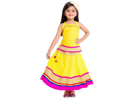 Archiecs Creations Beautiful Lehenga Choli Set Top & Skirt For Girls Diwali & Navaratri Special