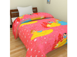 Krishna Polycotton Cartoon Single Bed Blankets