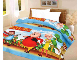 Kids quilt motu patlu A.C Blanket single bed size Dohar