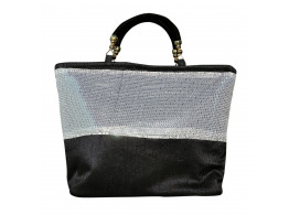 Designer sequente rich look handbag