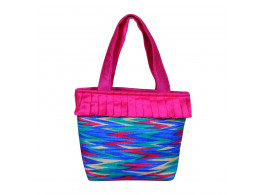 angelfish handbag multicolor brocade