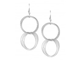 Trinetra Sparkling Collection Alloy Dangle Earring, Drop Earring