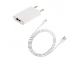 Fast Charging Adapter with USB Cable Compatible for Apple iPhone 5/5s/6/6s/7/7 Plus