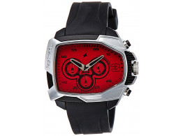 Fastrack 38005PP03J Chronograph Red Dial Men Watch