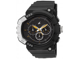 Fastrack 38007PP02 Chronograph Black Dial Men Watch