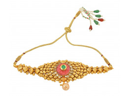 Spe Indian Ethnics Golden Copper Bajuband for Women (A-07)