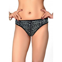 Pusyy WildCat Women's Bikini Black Panty  (Pack of 1)