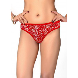 Pusyy WildCat Women's Bikini Red Panty  (Pack of 1)