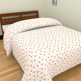 Honey Bee Flower Single Bed Blankets