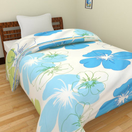 Floral Print Single Bed Blankets