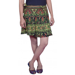 Pezzava Mini Wraparound Skirt