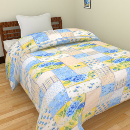 Polycotton Floral Single Bed Blankets