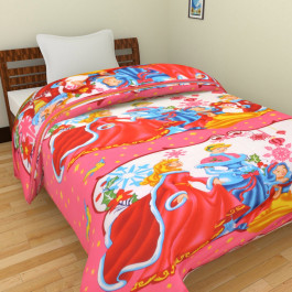 Cartoon Polycotton Single Bed Blankets