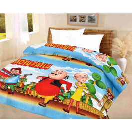 Kids quilt motu patlu A.C Blanket single bed size Dohar
