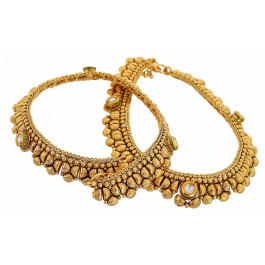 SPE Gold Metal Anklets for Women (AN-01)