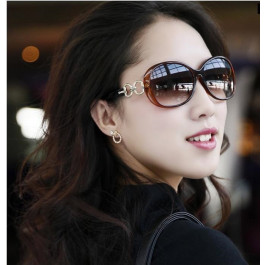 Women Sunglasses Jade Crystal Textured Elegant 