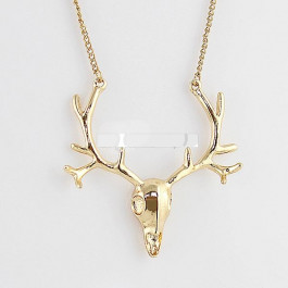 steam punk style deer collar necklace