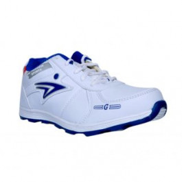 Glamour White R Blue Sports Shoes (ART-6061)