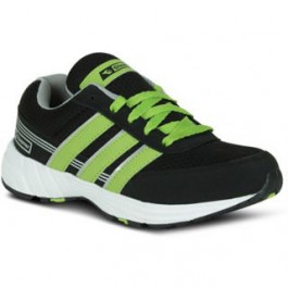 Glamour Black Green Sports Shoes (ART-7501)