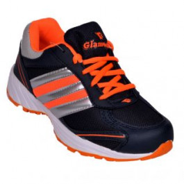 Glamour Blue Orange Sports Shoes (ART-CLASSIC11)