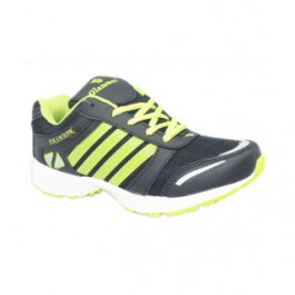 Glamour Black Green Sports Shoes (ART-3035)