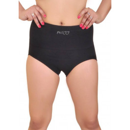 Pusyy Women's Hipster Black Panty  (Pack of 1)