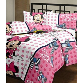 Monil Single Bed AC Blanket/ Dohar Minny Mouse print