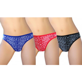 Pusyy Women's Bikini Multicolor Panty  (Pack of 3)