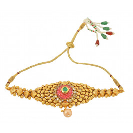 Spe Indian Ethnics Golden Copper Bajuband for Women (A-07)