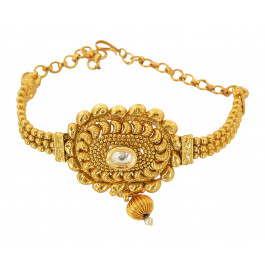 Spe Indian Ethnics Golden Copper Bajuband for Women (A-12)